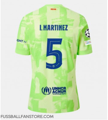 Barcelona Inigo Martinez #5 Replik 3rd trikot 2024-25 Kurzarm